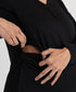Women's Henley Maternity/Nursing Top